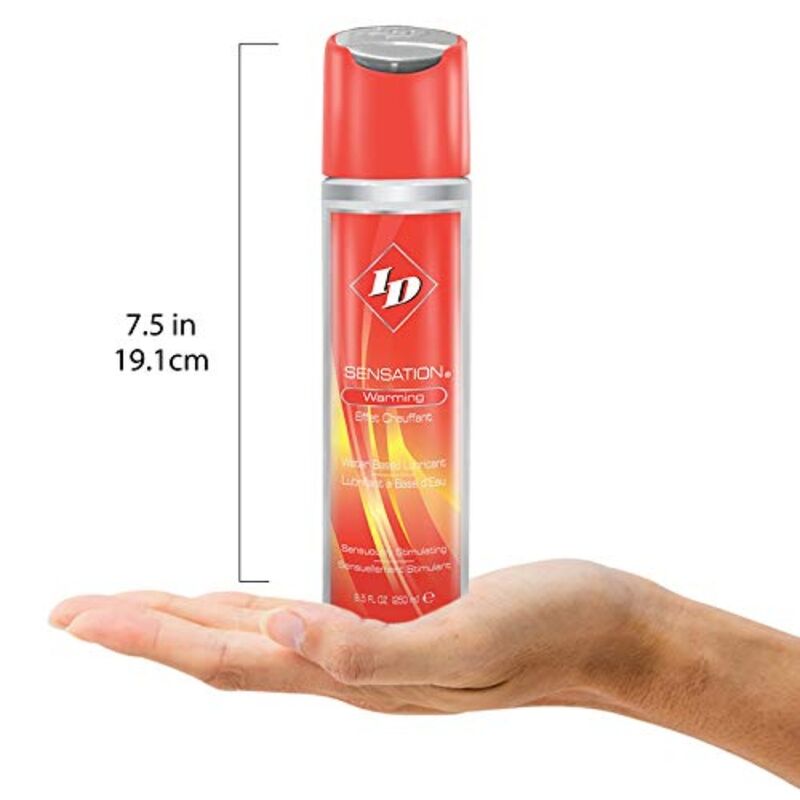 Alternative view of ID SENSATION - WATER BASED LUBRICANT WITH HEAT EFFECT 250 ML