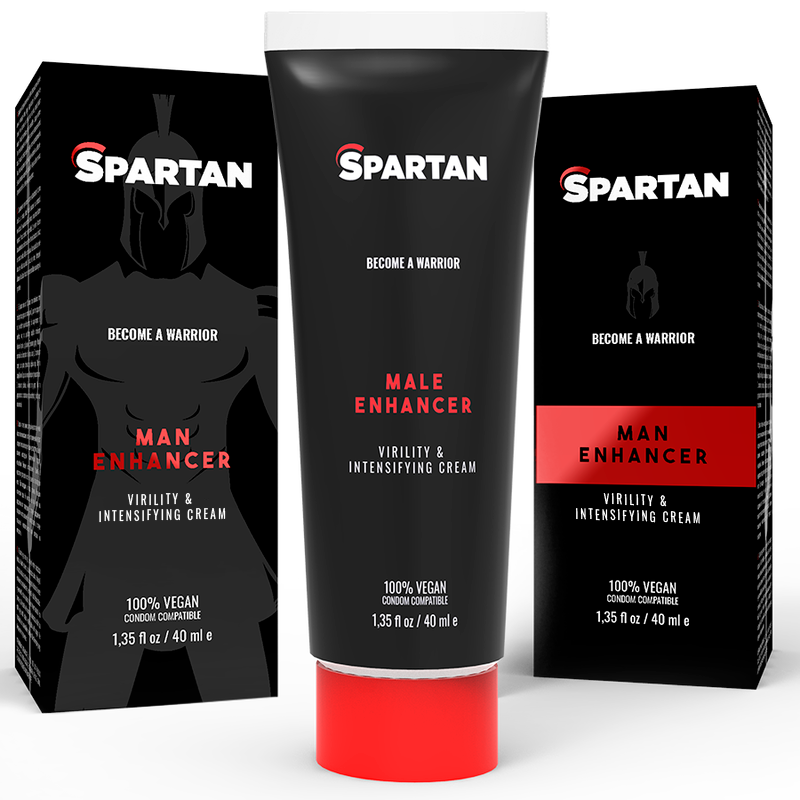 SPARTAN COUPLE GEL VIRILITY AND INSENSIFYING 100% VEGAN CREAM