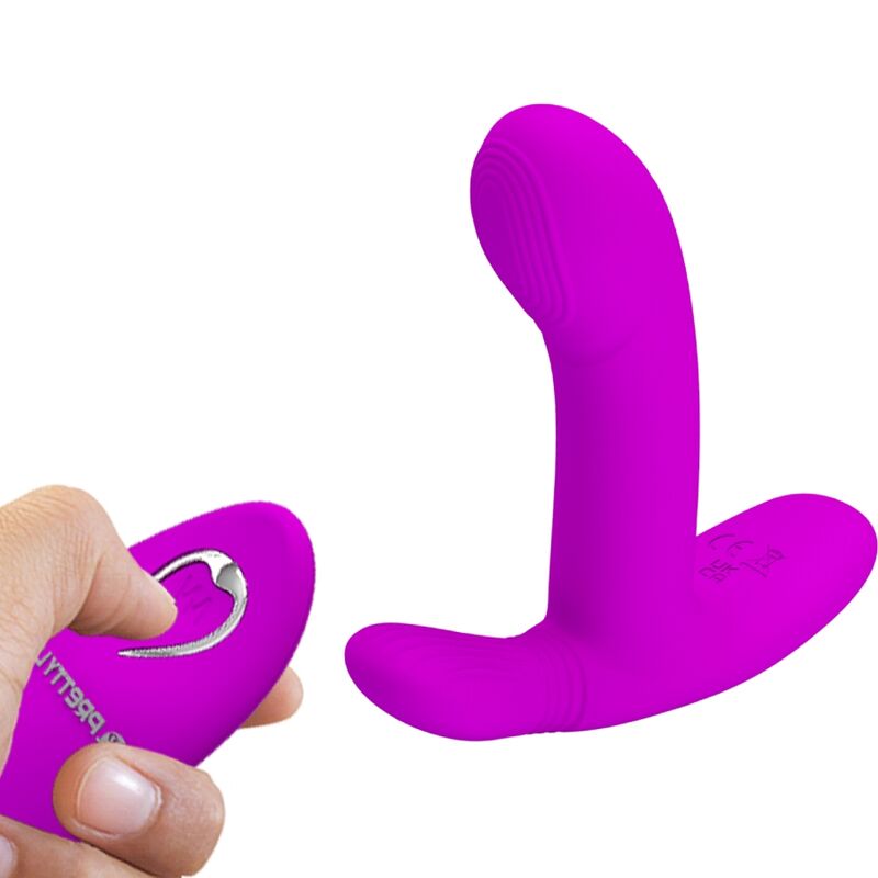 PRETTY LOVE - GERI CLITORIS MASSAGER PINK REMOTE CONTROL - Bild 5