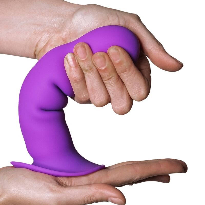 Alternative view of ADRIEN LASTIC - HITSENS 3 SILICONE DILDO VIOLET