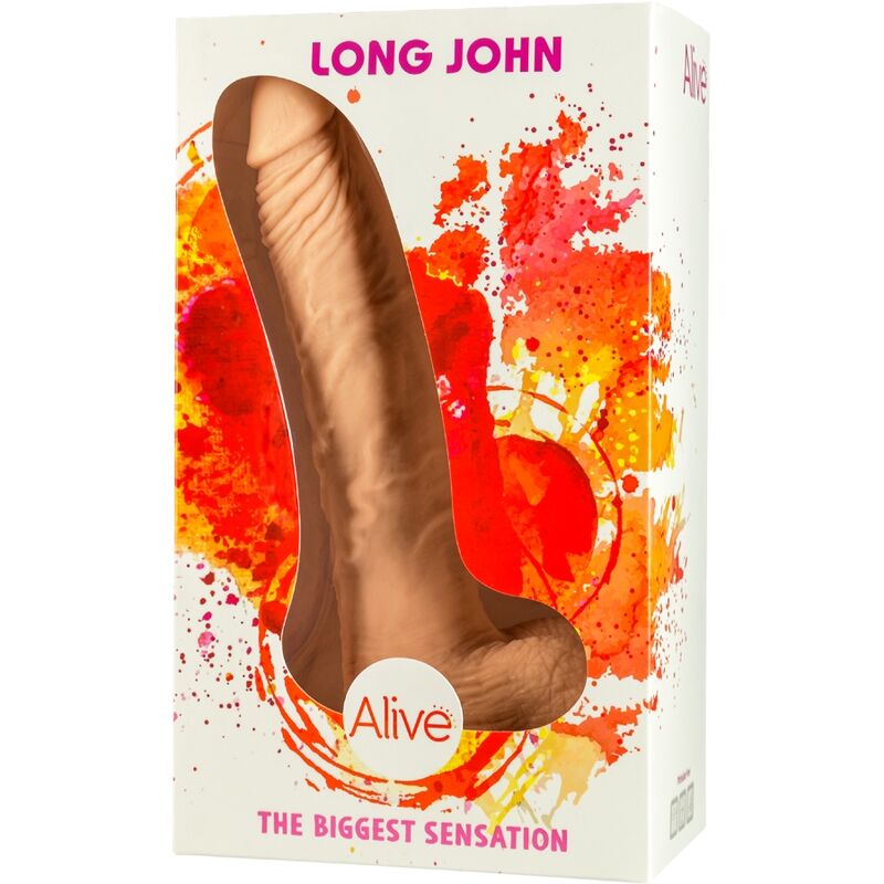 ALIVE - LONG JOHN REALISTIC PENIS 21.8 CM - Bild 2