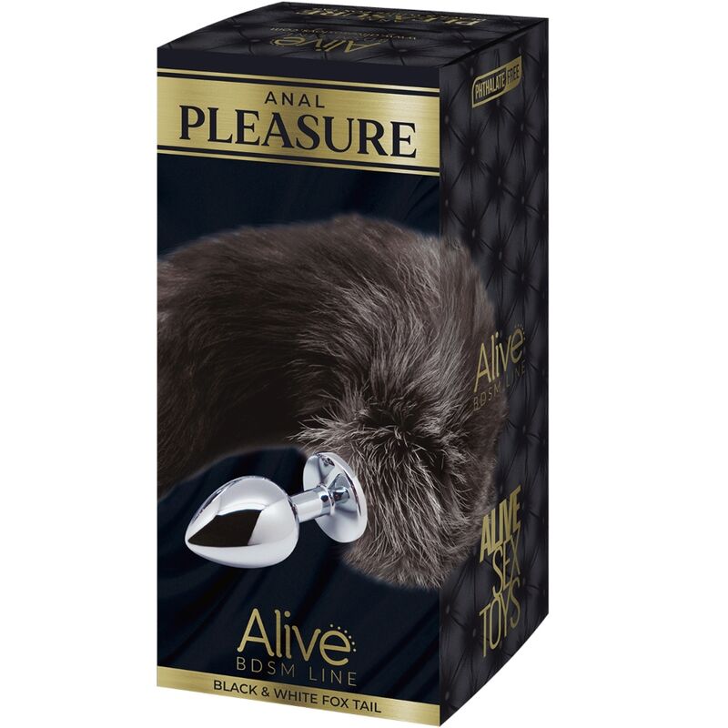 ALIVE - ANAL PLEASURE PLUG METAL FOX TAIL SIZE L - Bild 4