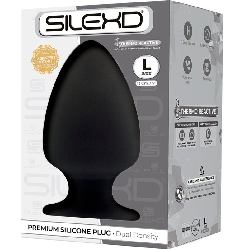 Alternative view of SILEXD - MODEL 1 ANAL PLUG PREMIUM SILEXPAN SILICONE PREMIUM THERMOREACTIVE SIZE L
