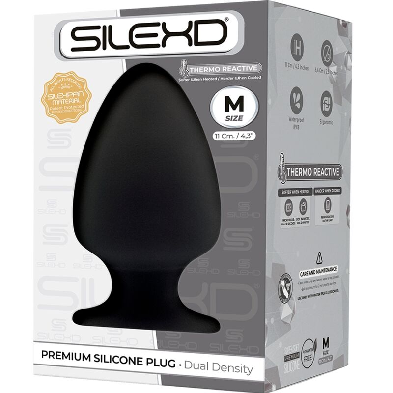 Alternative view of SILEXD - MODEL 1 ANAL PLUG PREMIUM SILEXPAN SILICONE PREMIUM THERMOREACTIVE SIZE M