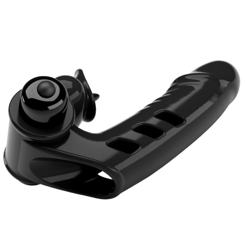 Alternative view of PRETTY LOVE - CORBIN BLACK VIBRATOR FINGER COVER