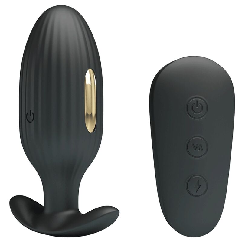 Alternative view of PRETTY LOVE - KELLY PLUG ANAL RECHARGEABLE VIBRATOR BLACK