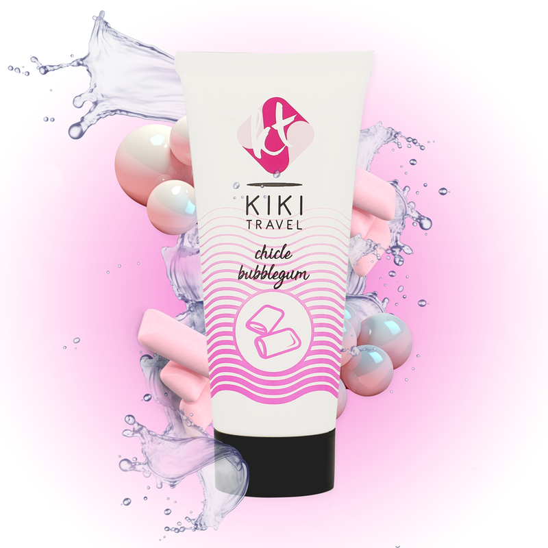 KIKÍ TRAVEL STRAWBERRY GUM LUBRICANT 50 ML