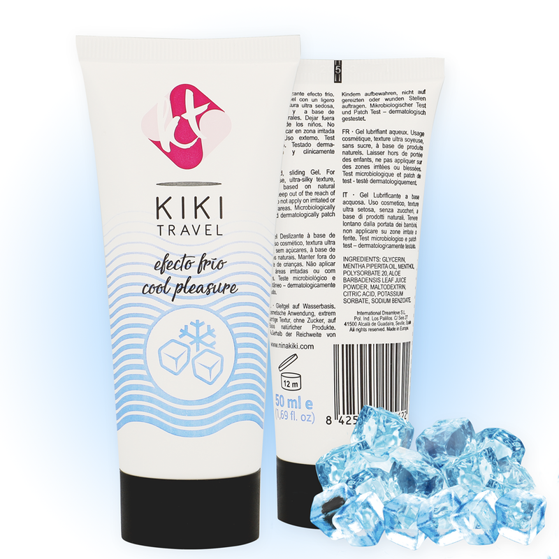 Alternative view of KIKÍ TRAVEL COOLING EFFECT LUBRICANT 50 ML