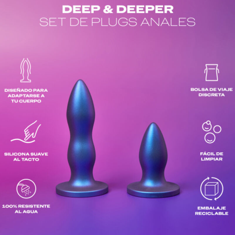 Alternative view of DUREX TOY - SET PLUG ANAL DEEP  DEEPER