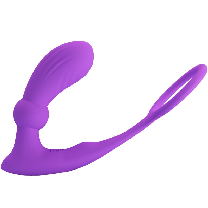 Alternative view of PRETTY LOVE - WARREN VIOLET ANAL RING  VIBRATOR