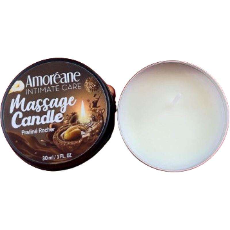 Alternative view of AMOREANE - MASSAGE CANDLE ROCHER PRALINE 30 ML