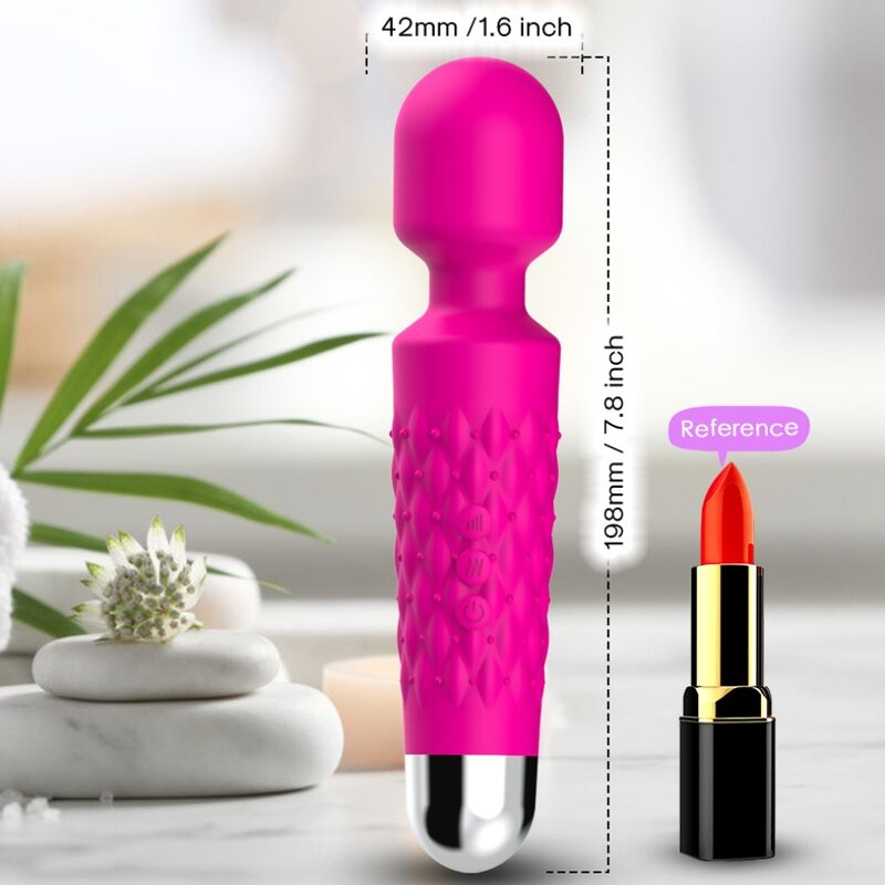 Alternative view of ARMONY - POSTMAN MASSAGER  VIBRATOR SUPER FLEXIBLE HEAD FUCHSIA