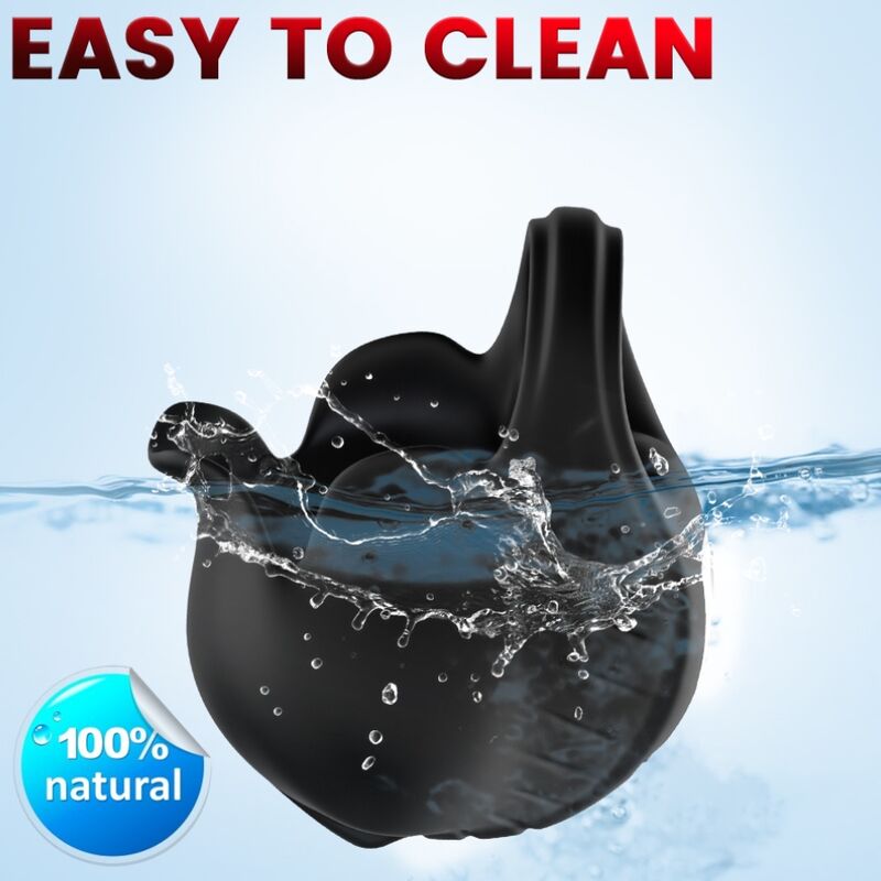 Alternative view of ARMONY - CUPPING VIBRATOR RING BLACK