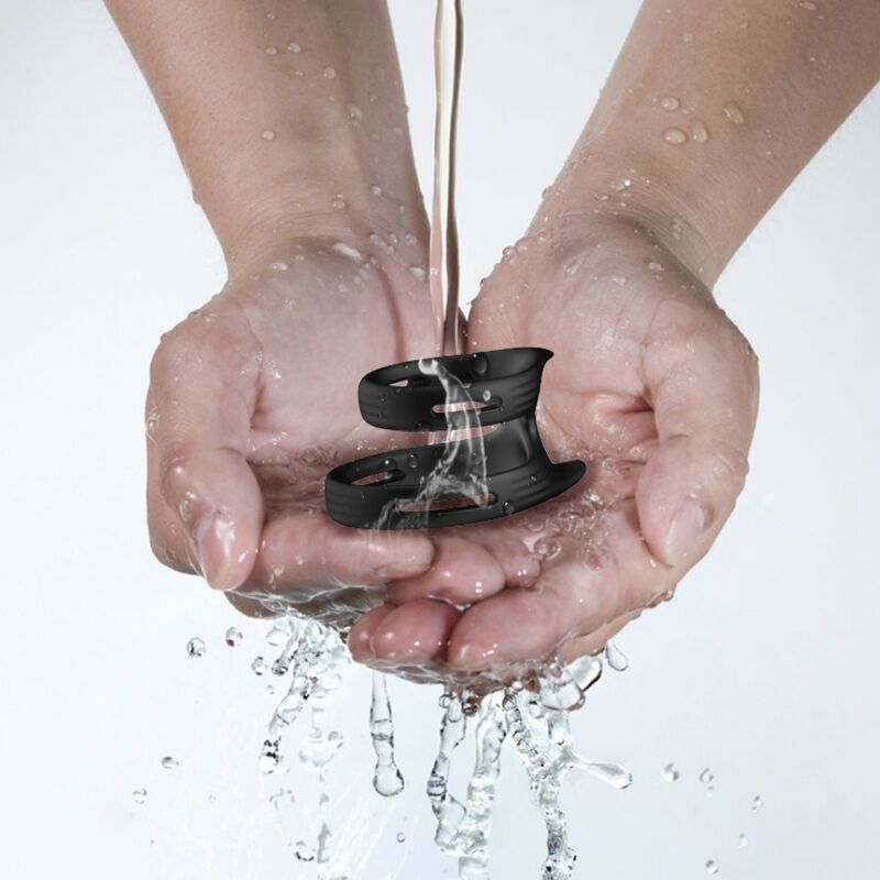 ARMONY - DUALRING DOUBLE ELASTIC RING BLACK - Bild 2