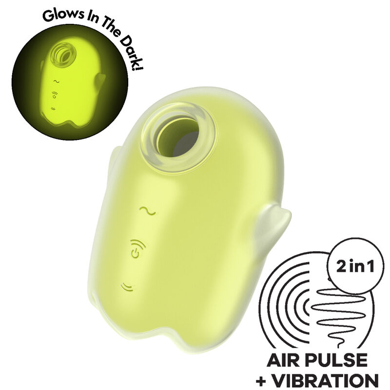 SATISFYER - GLOWING GHOST AIR PULSE VIBRATOR - Bild 4