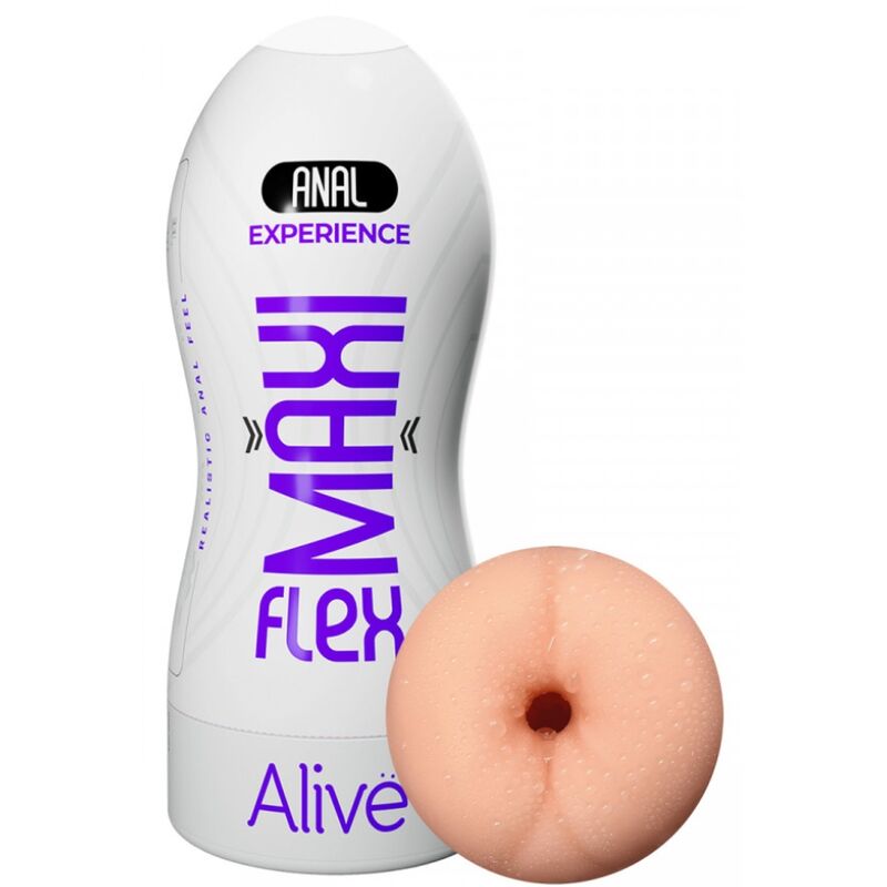 Alternative view of ALIVE - MAXI FLEX MALE MASTURBADOR ANAL SIZE L