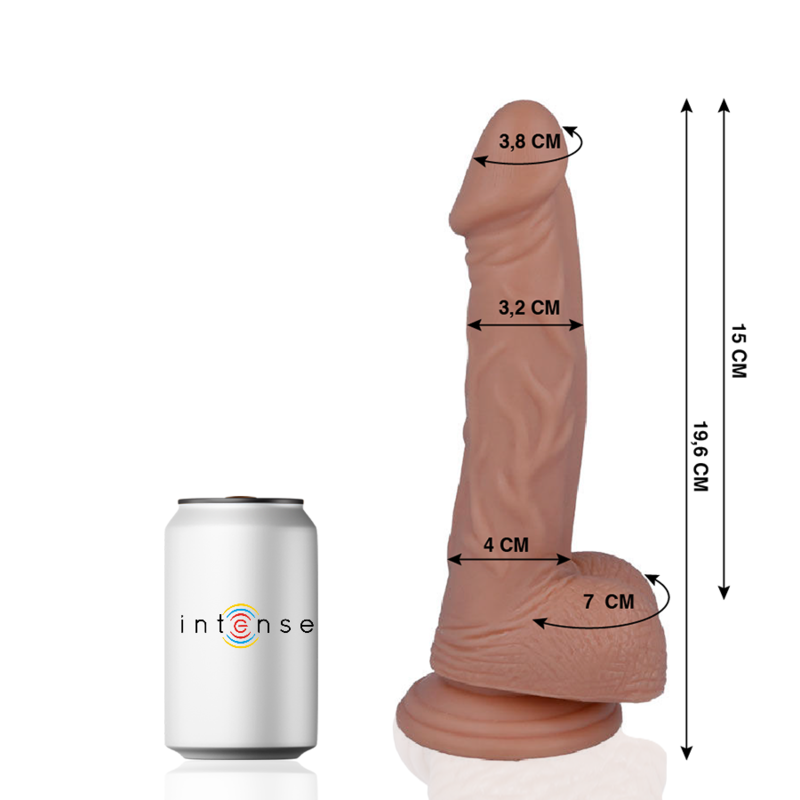 MR INTENSE 16 REALISTIC COCK 19.6 -O- 3.2CM