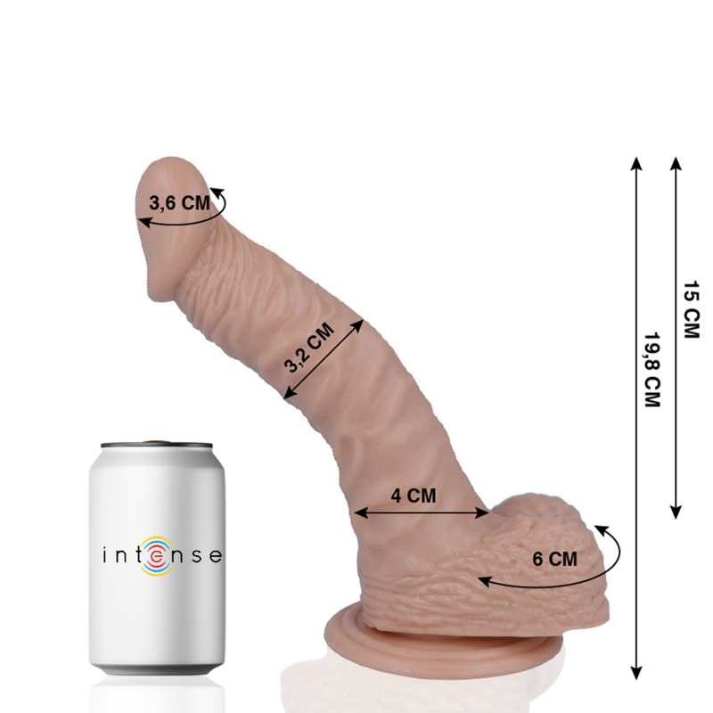MR INTENSE 18 REALISTIC COCK 19.8 -O- 3.2CM