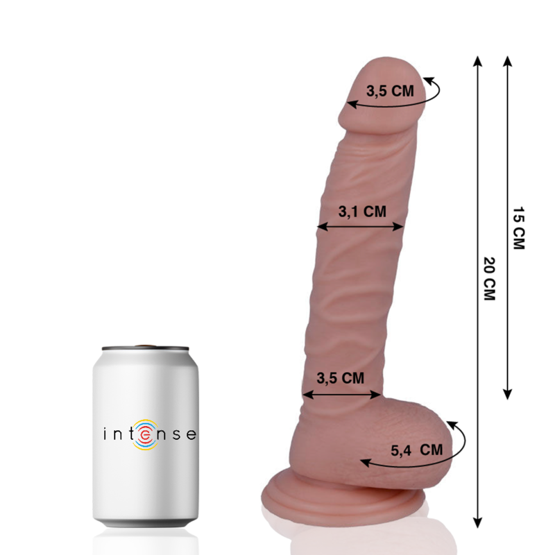 MR INTENSE 19 REALISTIC COCK 20 -O- 3.1CM