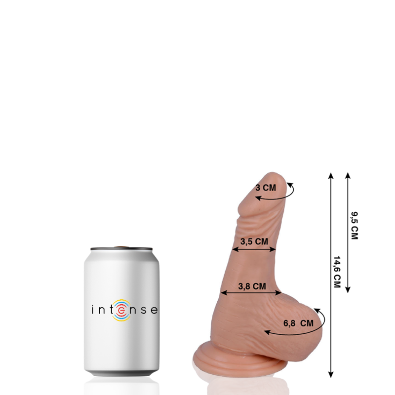 MR INTENSE 1 REALISTIC COCK 14.6 -O- 3.5CM