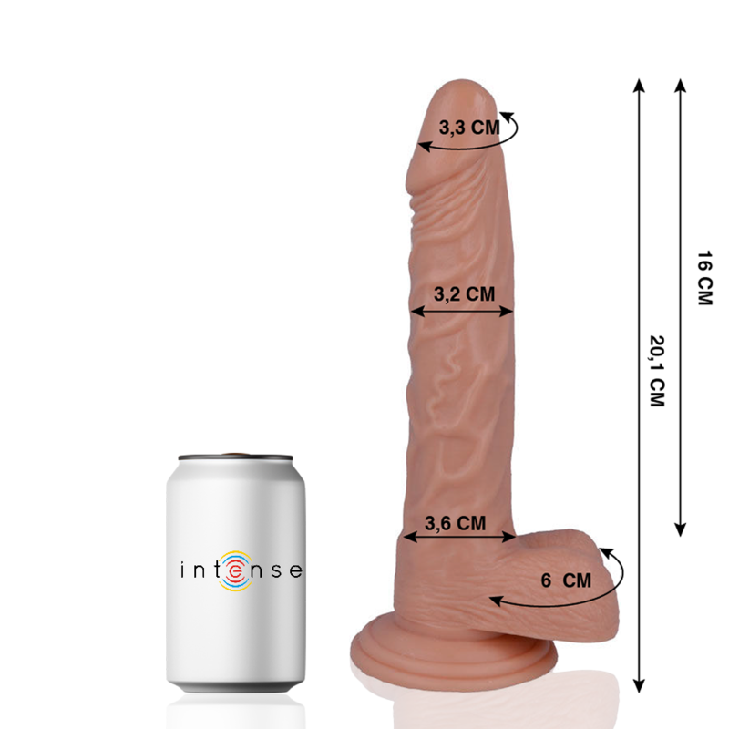 MR INTENSE 21 REALISTIC COCK 20.1-O- 3.2CM