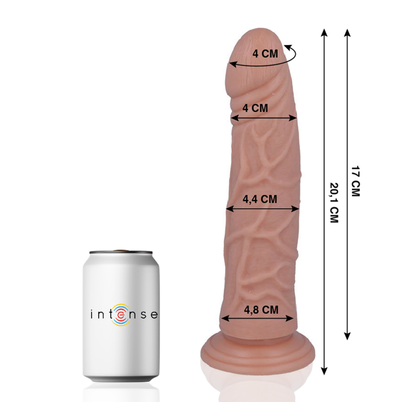 MR INTENSE 22 REALISTIC COCK 20.1CM -O- 4.4CM