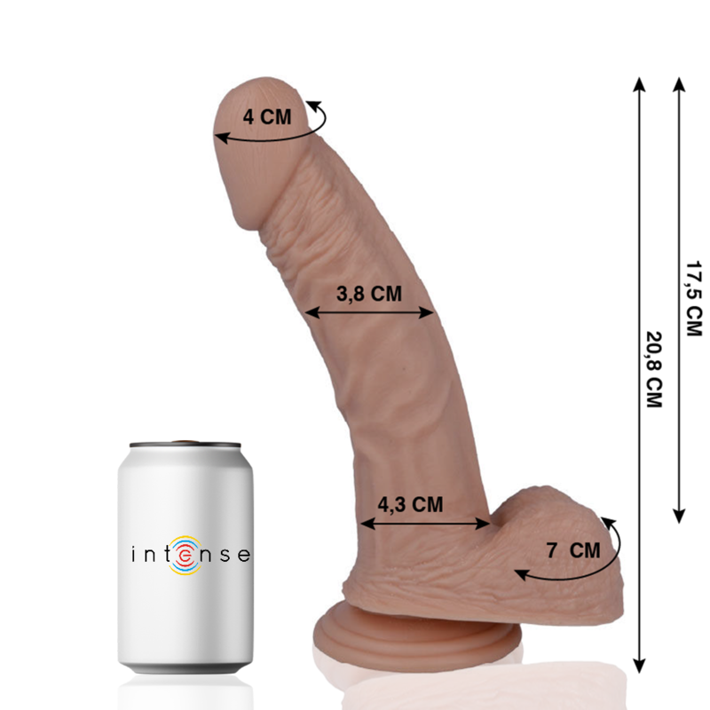 MR INTENSE 23 REALISTIC COCK 20.8CM -O- 3.8CM