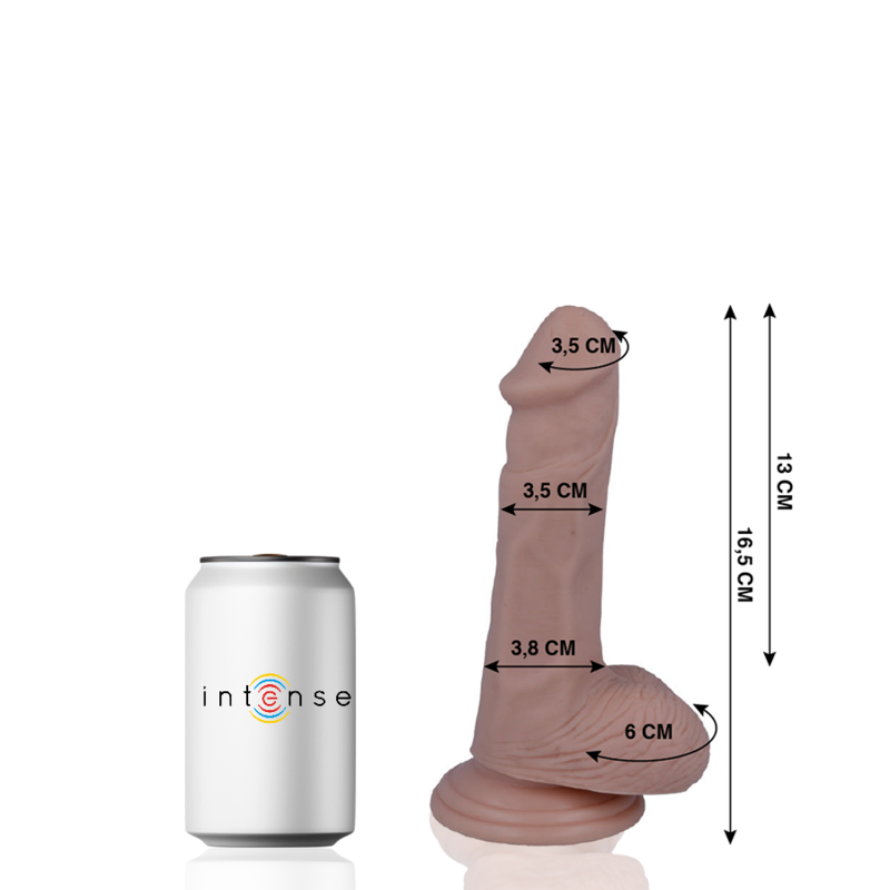 MR INTENSE 5 REALISTIC COCK 16.5 -O- 3.5CM