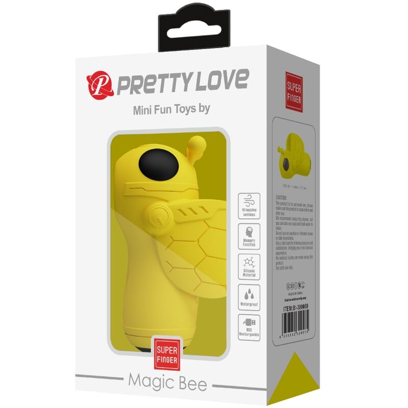 PRETTY LOVE - MINI FUN TOYS BY MAGIC BEE VIBRATOR SUCKER - Bild 3