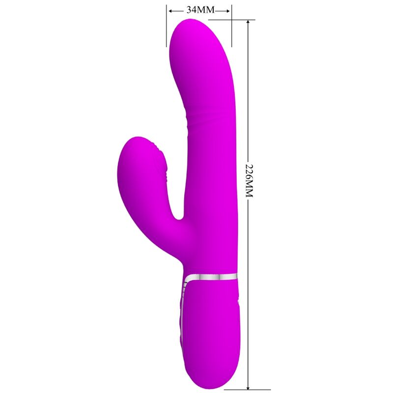 Alternative view of PRETTY LOVE - MULTIFUNCTION G-SPOT VIBRATOR FUCHSIA