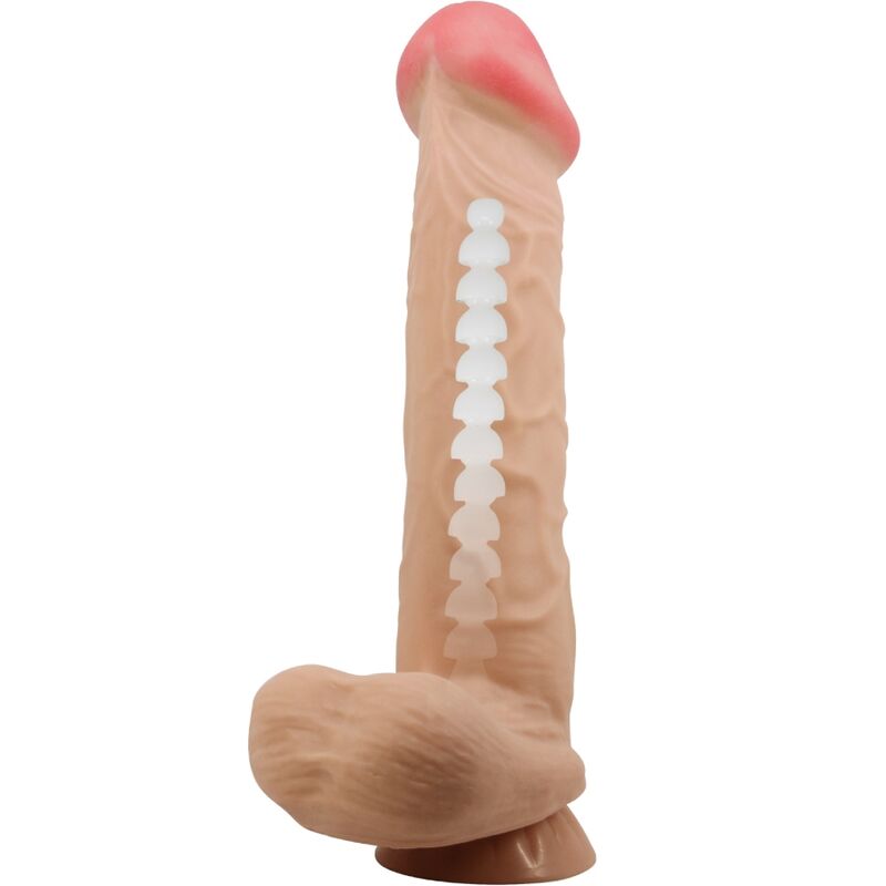 PRETTY LOVE - SLIDING SKIN SERIES REALISTIC DILDO WITH SLIDING SKIN SUCTION CUP FLESH 26 CM - Bild 5