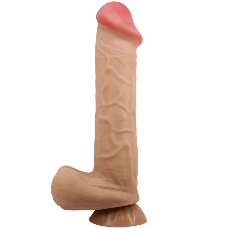 PRETTY LOVE - SLIDING SKIN SERIES REALISTIC DILDO WITH SLIDING SKIN SUCTION CUP FLESH 26 CM - Bild 3