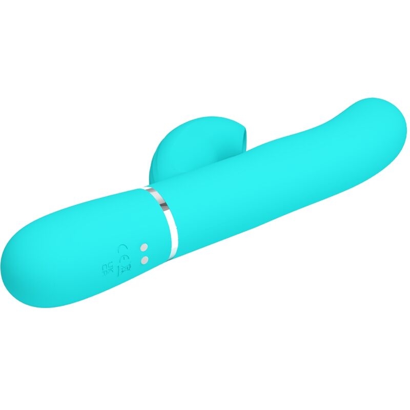 PRETTY LOVE - PERLITA MULTIFUNCTION 3 IN 1 G-SPOT VIBRATOR AQUA GREEN - Bild 4
