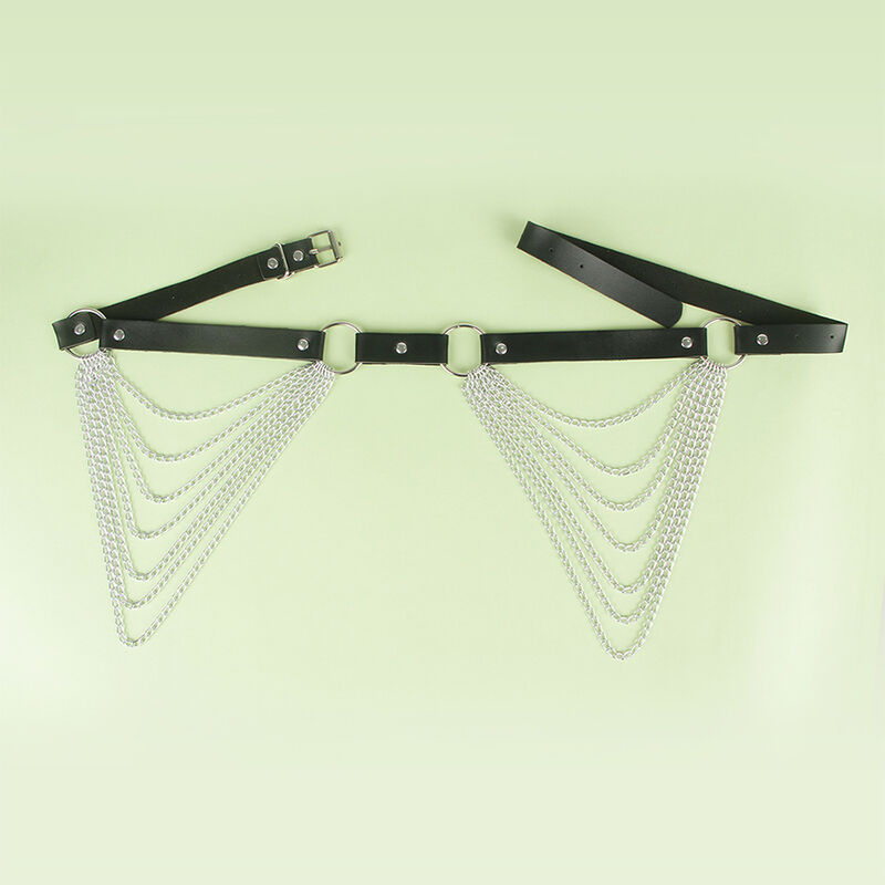 SUBBLIME - LEATHER CHAINBELT BLACK ONE SIZE - Bild 4