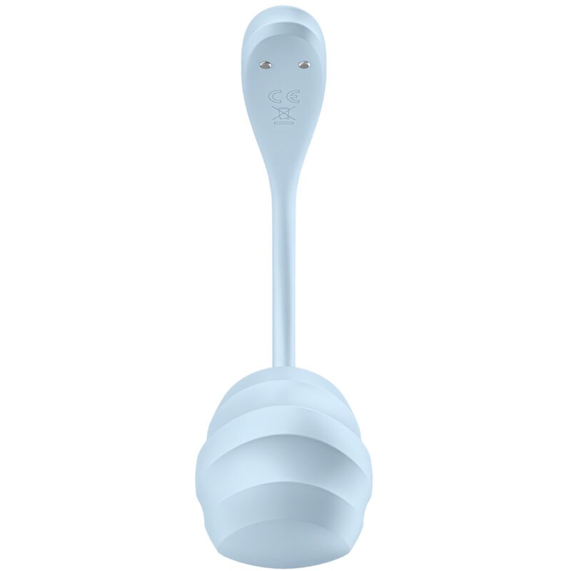 Alternative view of SATISFYER - SMOOTH PETAL G-POINT STIMULATOR SKY BLUE FREE APP
