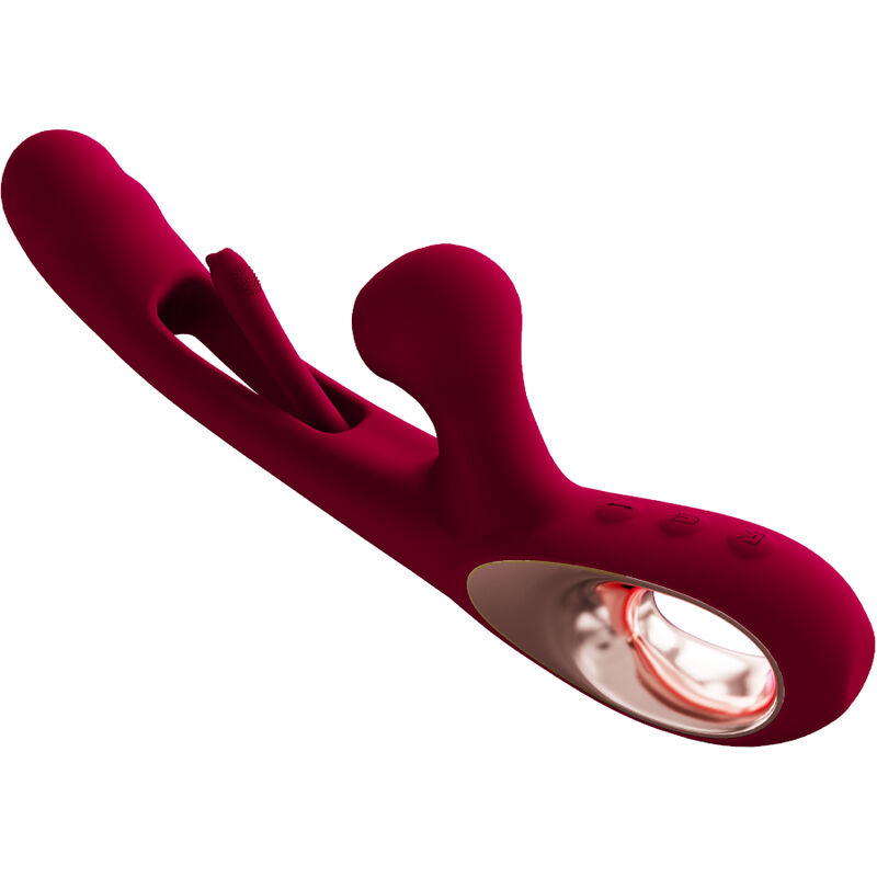 ARMONY - IMPACT SWING VIBRATOR DUAL STIMULATOR MODEL 2 BORDEAUX - Bild 3