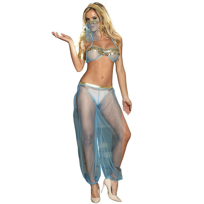 Alternative view of SUBBLIME - INDIA STYLE BLUE LINGERIE SET