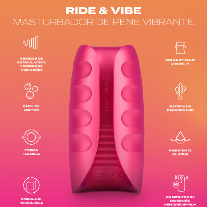 Alternative view of DUREX -TOY RIDE  VIBE VIBRATOR MASTURBATOR