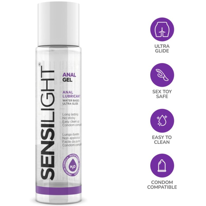 Alternative view of SENSILIGHT ANAL GEL 60ML