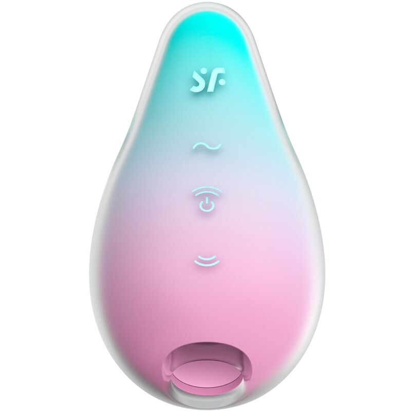 Alternative view of SATISFYER - MERMAID VIBES STIMULATOR  VIBRATOR MINT AND PINK