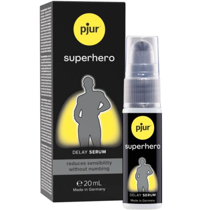 PJUR SUPERHERO CONCENTRATED DELAY SERUM 20ML.