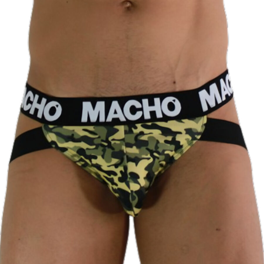 MACHO - MX28MV JOCK MILITARY GREEN / RED / BLUE