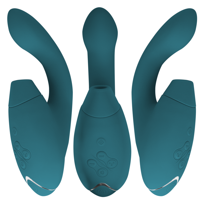 Alternative view of WOMANIZER - DUO 2 STIMULATOR BLUE PETROL