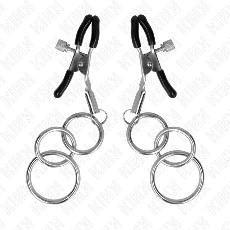 Alternative view of KINK - 3 O-RING NIPPLE CLAMP 6 CM