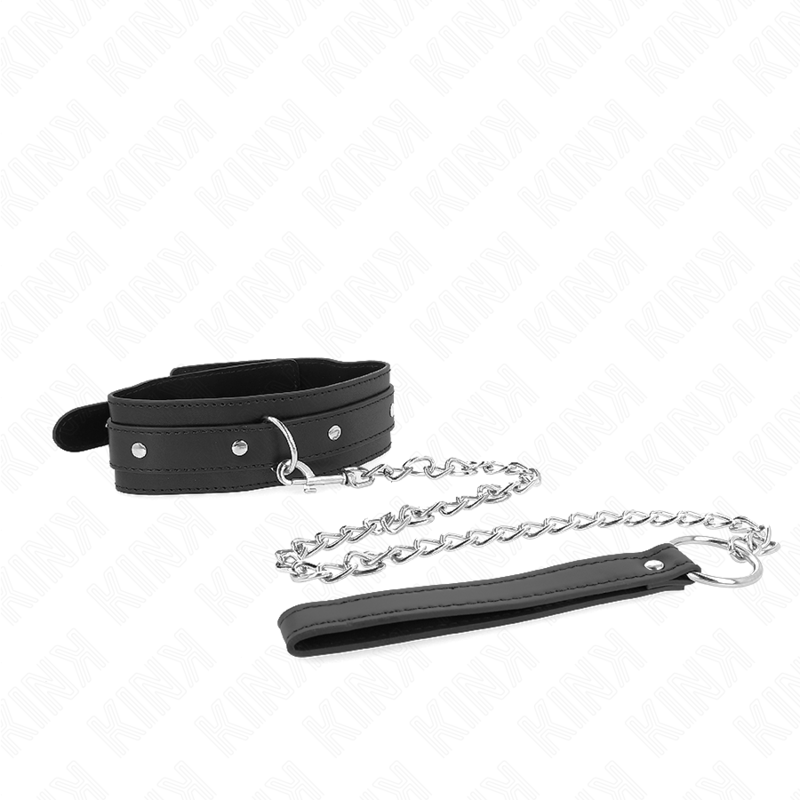 KINK - NECKLACE WITH LEASH 65 CM 1 RING ADJUSTABLE 38-49 CM X 5 CM - Bild 4