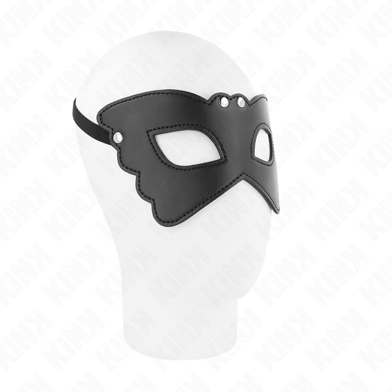 KINK - BUTTERFLY SHAPED LEATHERETTE MASK 20 x 9 CM - Bild 3