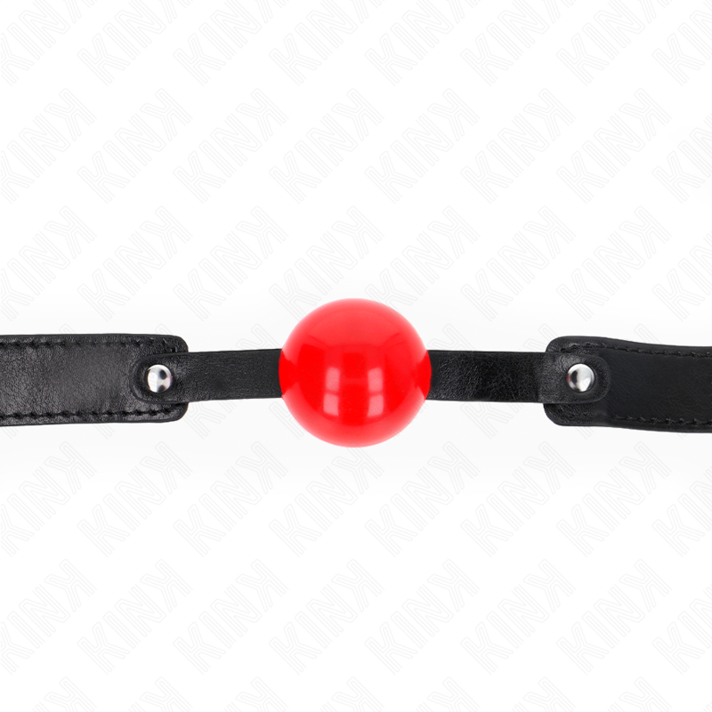 KINK - SOFT TPE BALL 4 CM GAG MODEL 1 66 x 2.5 CM ADJUSTABLE 41-61 CM - Bild 4