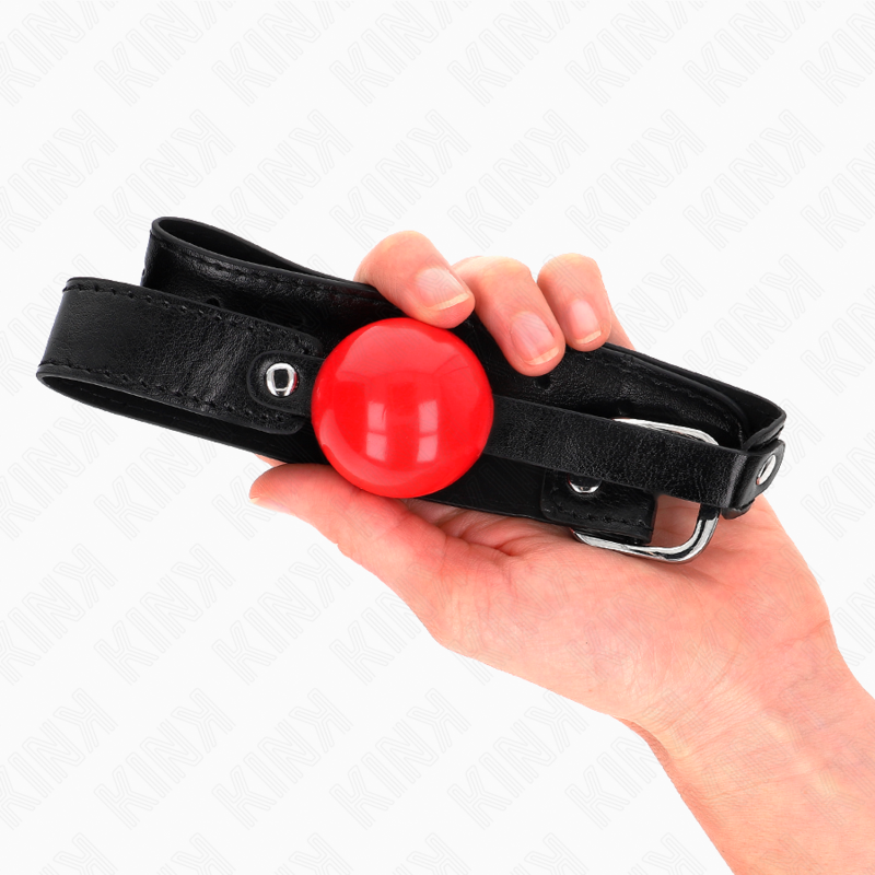 KINK - SOFT TPE BALL 4 CM GAG MODEL 1 66 x 2.5 CM ADJUSTABLE 41-61 CM - Bild 5