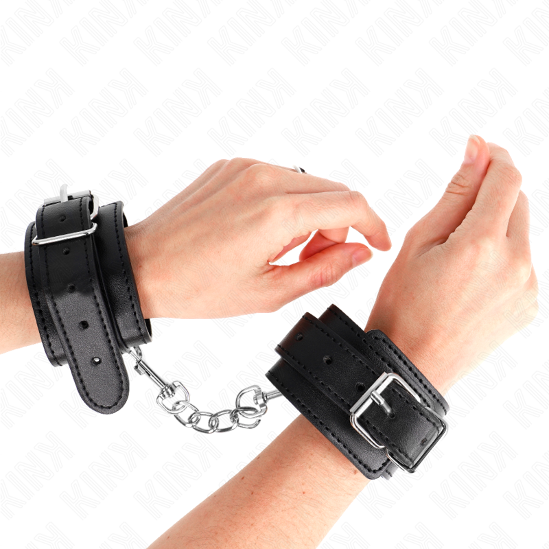 KINK - THIN WRIST RESTRAINTS BLACK ADJUSTABLE 21-33 CM - Bild 4