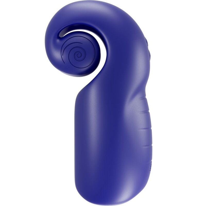 Alternative view of SNAIL VIBE - EVO FOR HIM MALE MASTURBATOR SLIDE N'ROLL DARK BLUE